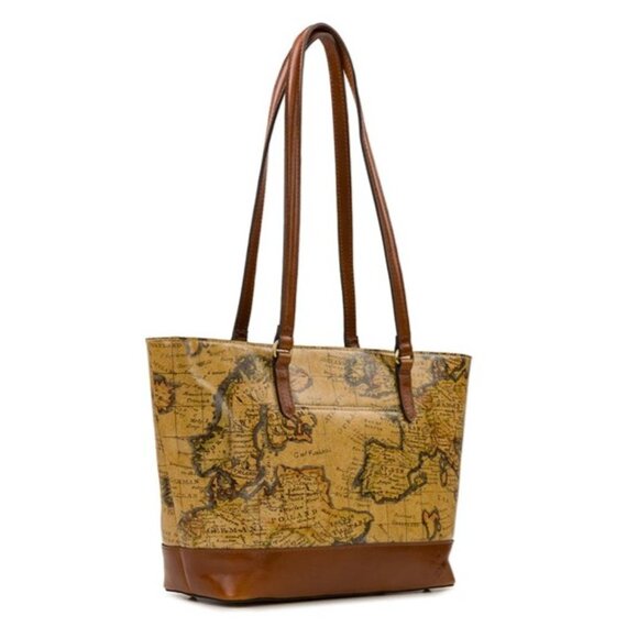 Patricia Nash - "Violetti" Tote in "European Map" - NWOT - Picture 1 of 4